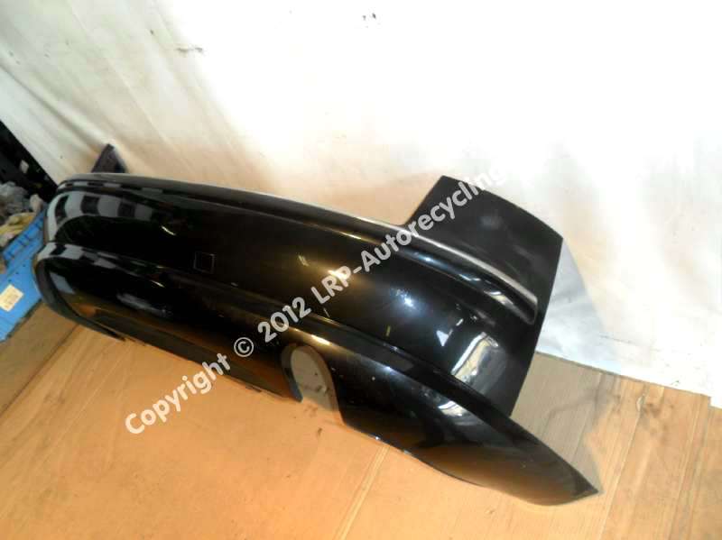 Audi A8 4E original Stoßfänger Stoßstange hinten mit Zierleisten LZ9W BJ2003